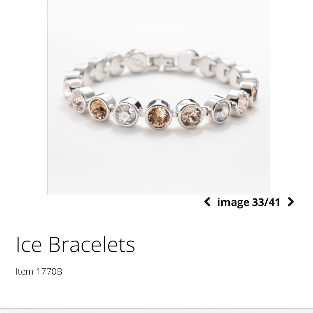 Swarovski touchstone ice bracelet